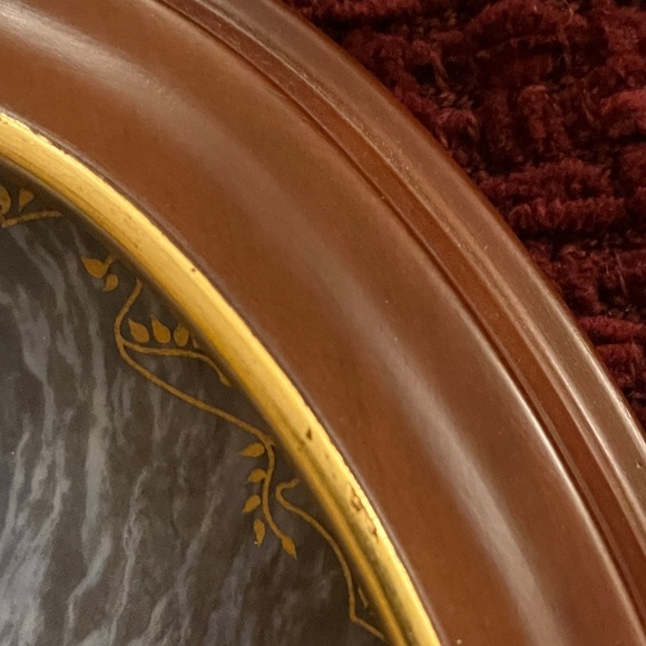 The Bradford Exchange Our Lady of Lourdes  Wall Art with Gold and Brown Frame - Picture 13 of 14